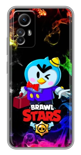 Чехол с печатью "Пингвин с игры" для Xiaomi Redmi Note 12s