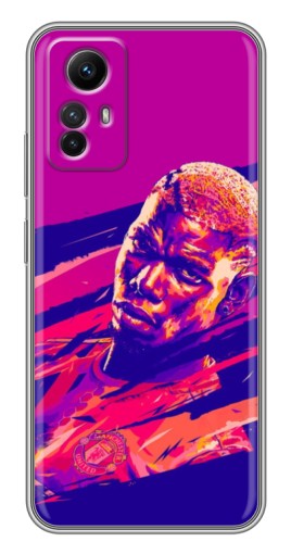 Силиконовый чехол с изображением "Погба МЮ" для Xiaomi Redmi Note 12s