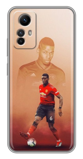 Силиконовый чехол с изображением "Pogba с Манчестера" для Xiaomi Redmi Note 12s