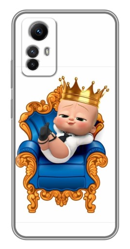 Чехол с картинкой "Ребенок Король" для Xiaomi Redmi Note 12s