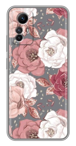 Чехол с принтом "Рисунок розы" для Xiaomi Redmi Note 12s