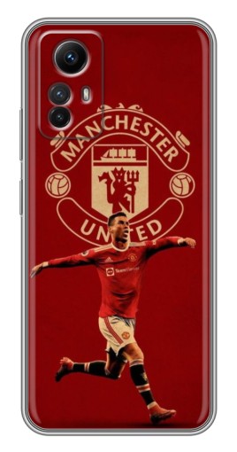 Чехол с печатью "Ronaldo в МЮ" для Xiaomi Redmi Note 12s