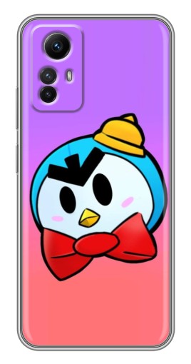 Силиконовый чехол с изображением "С бабочкой" для Xiaomi Redmi Note 12s