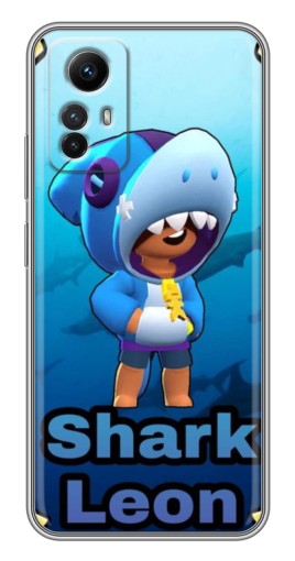 Чехол с принтом "Shark Leon" для Xiaomi Redmi Note 12s