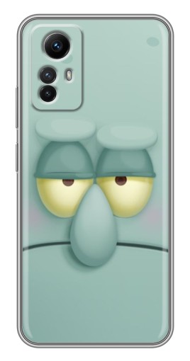 Чехол с принтом "Сквидвард" для Xiaomi Redmi Note 12s