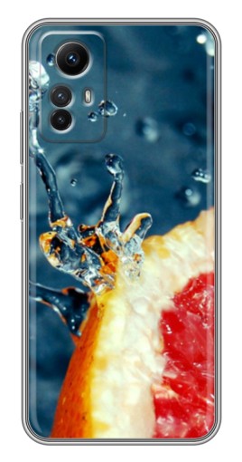 Силиконовый чехол с изображением "Сочный грейпфрут" для Xiaomi Redmi Note 12s