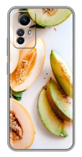 Силиконовый чехол с изображением "Свежие дыньки" для Xiaomi Redmi Note 12s