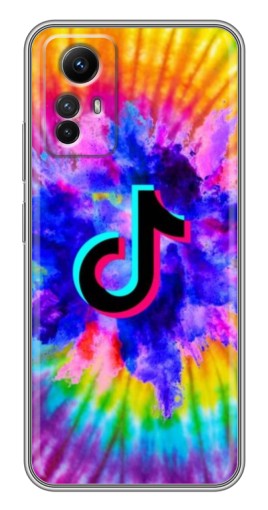 Чехол с печатью "TikTok в красках" для Xiaomi Redmi Note 12s