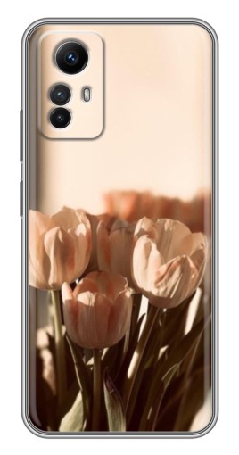 Силиконовый чехол с изображением "Тюльпаны на солнце" для Xiaomi Redmi Note 12s