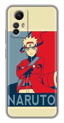 Силиконовый чехол с изображением "Удзумаки Naruto" для Xiaomi Redmi Note 12s