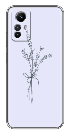 Силиконовый чехол с изображением "Веточки лаванды" для Xiaomi Redmi Note 12s