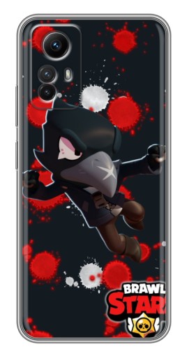 Чехол с картинкой "Ворон Бравл Старс" для Xiaomi Redmi Note 12s