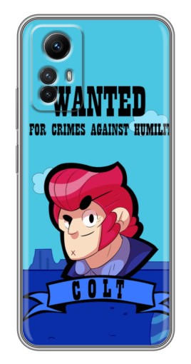 Чехол с принтом "WANTED COLT" для Xiaomi Redmi Note 12s