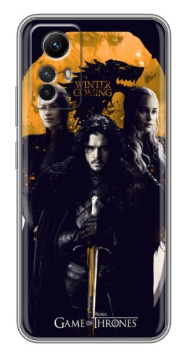 Чехол с картинкой "Winter Coming" для Xiaomi Redmi Note 12s