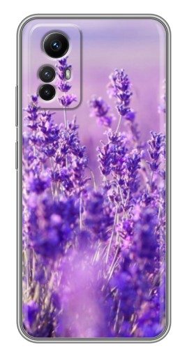 Силиконовый чехол с изображением "Яркая лаванда" для Xiaomi Redmi Note 12s