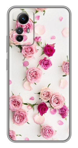 Чехол с принтом "Яркие розы" для Xiaomi Redmi Note 12s