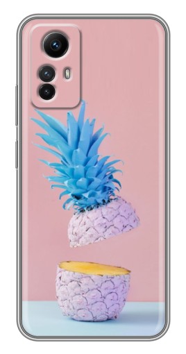 Чехол с картинкой "Яркий ананас" для Xiaomi Redmi Note 12s