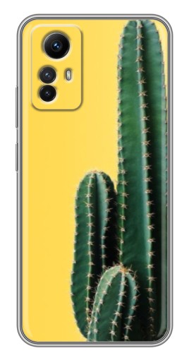 Чехол с картинкой "Яркий кактус" для Xiaomi Redmi Note 12s