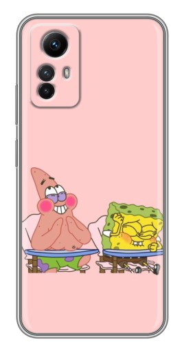 Чехол с принтом "За партой" для Xiaomi Redmi Note 12s