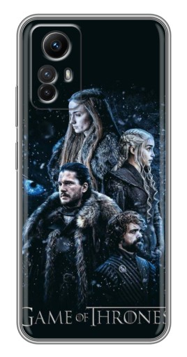 Чехол с печатью "Зима близко" для Xiaomi Redmi Note 12s