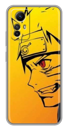 Силиконовый чехол с изображением "Злой Наруто" для Xiaomi Redmi Note 12s