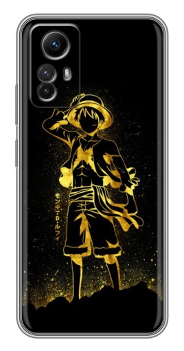 Силиконовый чехол с изображением "Золотой Де Луффи" для Xiaomi Redmi Note 12s