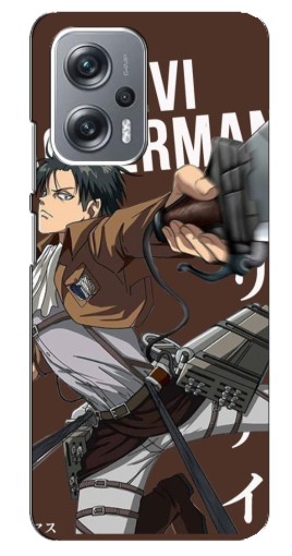 Чехол с печатью "Ackermankerman levi" для Xiaomi Redmi Note 12 Pro (5g)