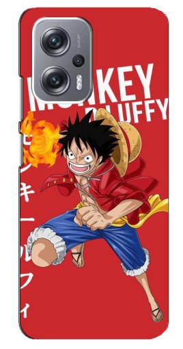 Чехол с печатью "Атакующий D Luffy" для Xiaomi Redmi Note 12 Pro (5g)