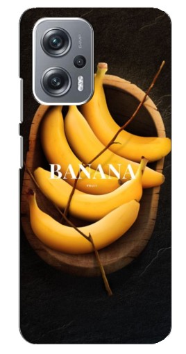 Чехол с принтом "Banana" для Xiaomi Redmi Note 12 Pro (5g)