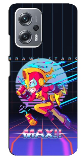 Чехол с печатью "Brawl MAX" для Xiaomi Redmi Note 12 Pro (5g)