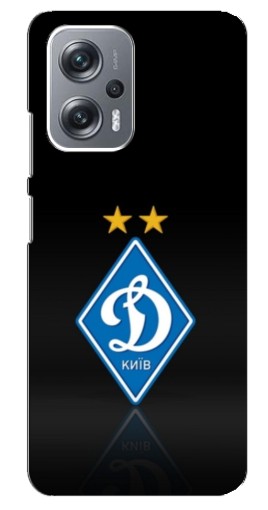 Чехол с принтом "Динамо Киев логотип" для Xiaomi Redmi Note 12 Pro (5g)