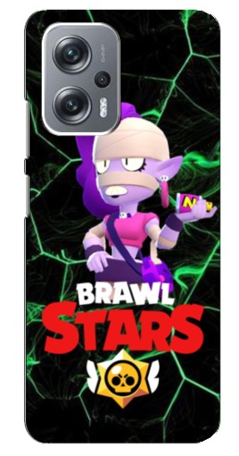 Силиконовый чехол с изображением "Emz Brawl Stars" для Xiaomi Redmi Note 12 Pro (5g)