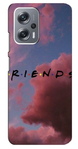 Чехол с картинкой "Friends" для Xiaomi Redmi Note 12 Pro (5g)