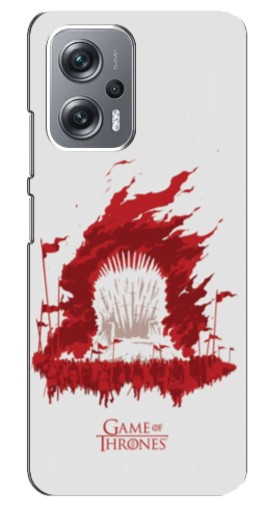 Силиконовый чехол с изображением "Game Of Thrones" для Xiaomi Redmi Note 12 Pro (5g)