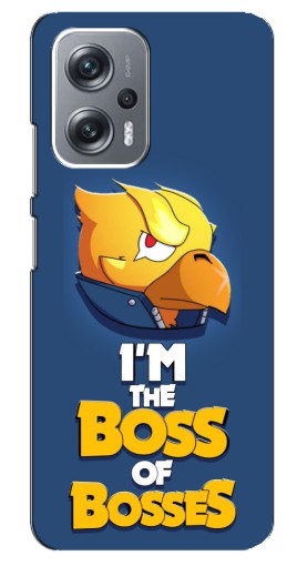 Чехол с печатью "Gold Boss" для Xiaomi Redmi Note 12 Pro (5g)