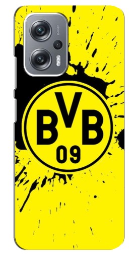 Чехол с картинкой "Красочный лого BVB" для Xiaomi Redmi Note 12 Pro (5g)