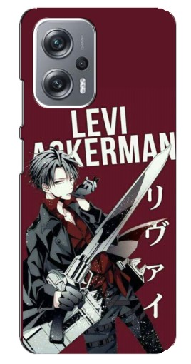 Чехол с печатью "levi Ackerman" для Xiaomi Redmi Note 12 Pro (5g)