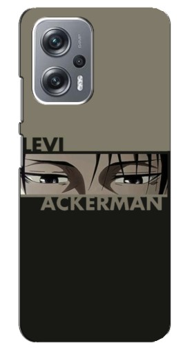 Чехол с принтом "Levi Anime" для Xiaomi Redmi Note 12 Pro (5g)
