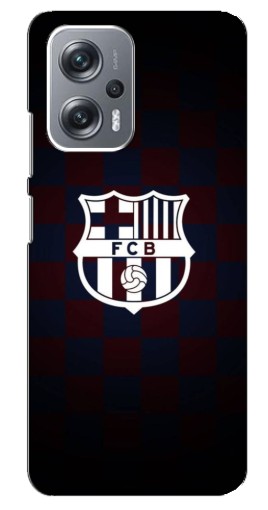Чехол с принтом "Лого FCB" для Xiaomi Redmi Note 12 Pro (5g)