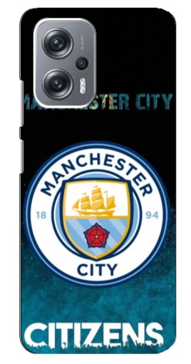 Чехол с принтом "Man City Zens" для Xiaomi Redmi Note 12 Pro (5g)