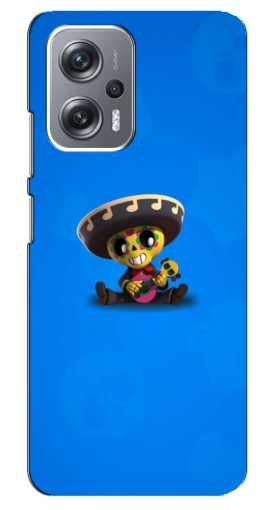 Чехол с картинкой "Poco с гитарой" для Xiaomi Redmi Note 12 Pro (5g)