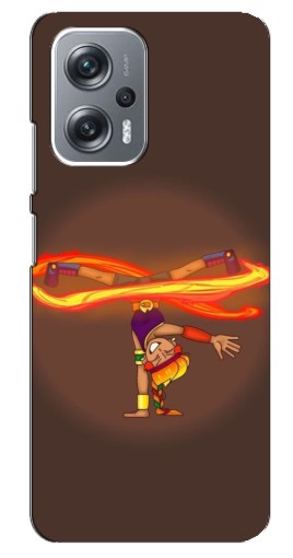 Чехол с печатью "Танцующая Амбер" для Xiaomi Redmi Note 12 Pro (5g)