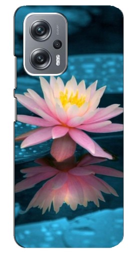 Силиконовый чехол с изображением "Водяная лилия" для Xiaomi Redmi Note 12 Pro (5g)