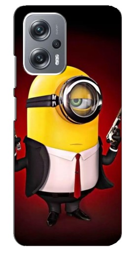 Чехол с принтом "Агент Миньон" для Xiaomi Redmi Note 12 Pro Plus