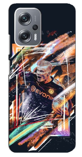 Чехол с принтом "АРТ Haaland" для Xiaomi Redmi Note 12 Pro Plus