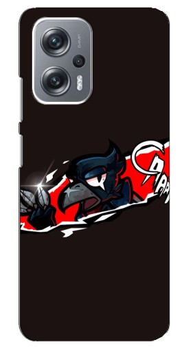 Чехол с картинкой "Ассасин Ворон" для Xiaomi Redmi Note 12 Pro Plus