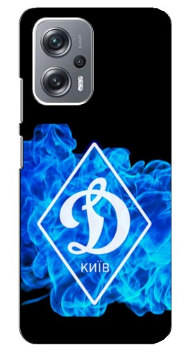 Силиконовый чехол с изображением "Эмблема Динамо Киев" для Xiaomi Redmi Note 12 Pro Plus