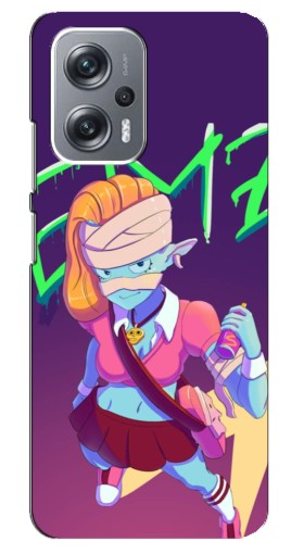 Чехол с картинкой "EMZ модная" для Xiaomi Redmi Note 12 Pro Plus