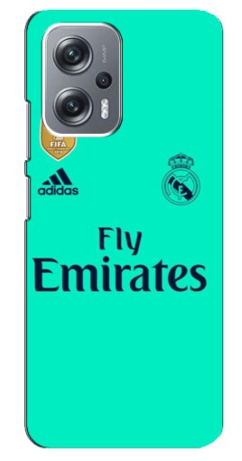 Чехол с печатью "Форма Реала" для Xiaomi Redmi Note 12 Pro Plus
