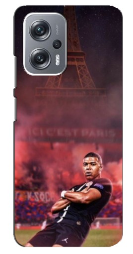 Чехол с печатью "Король ПСЖ Мбаппе" для Xiaomi Redmi Note 12 Pro Plus